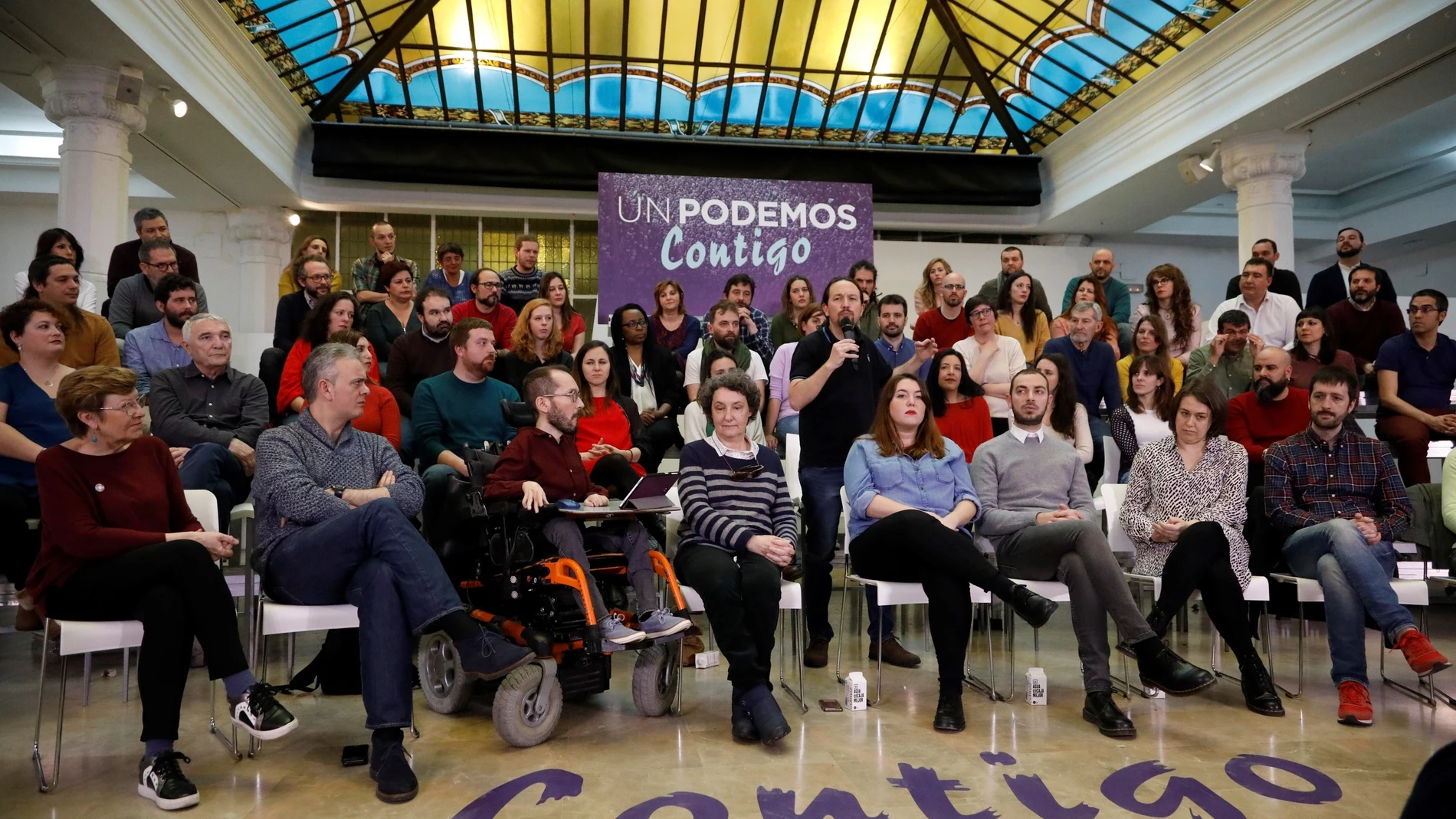 Iglesias presenta su candidatura para la Asamblea Ciudadana de Podemos