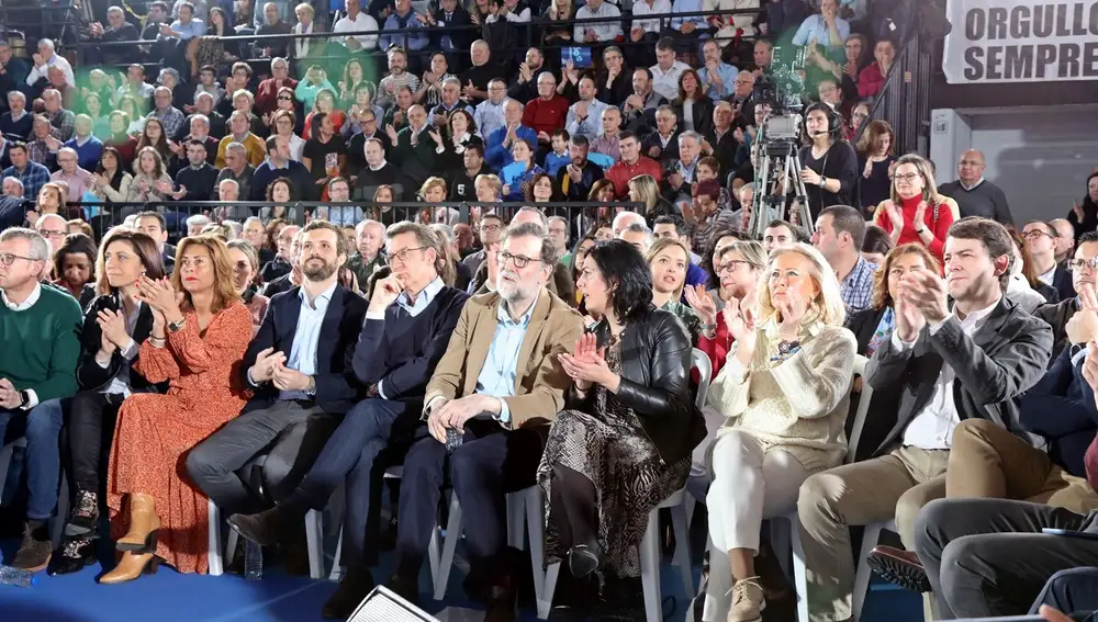 Acto de homenaje a Núñez Feijóo