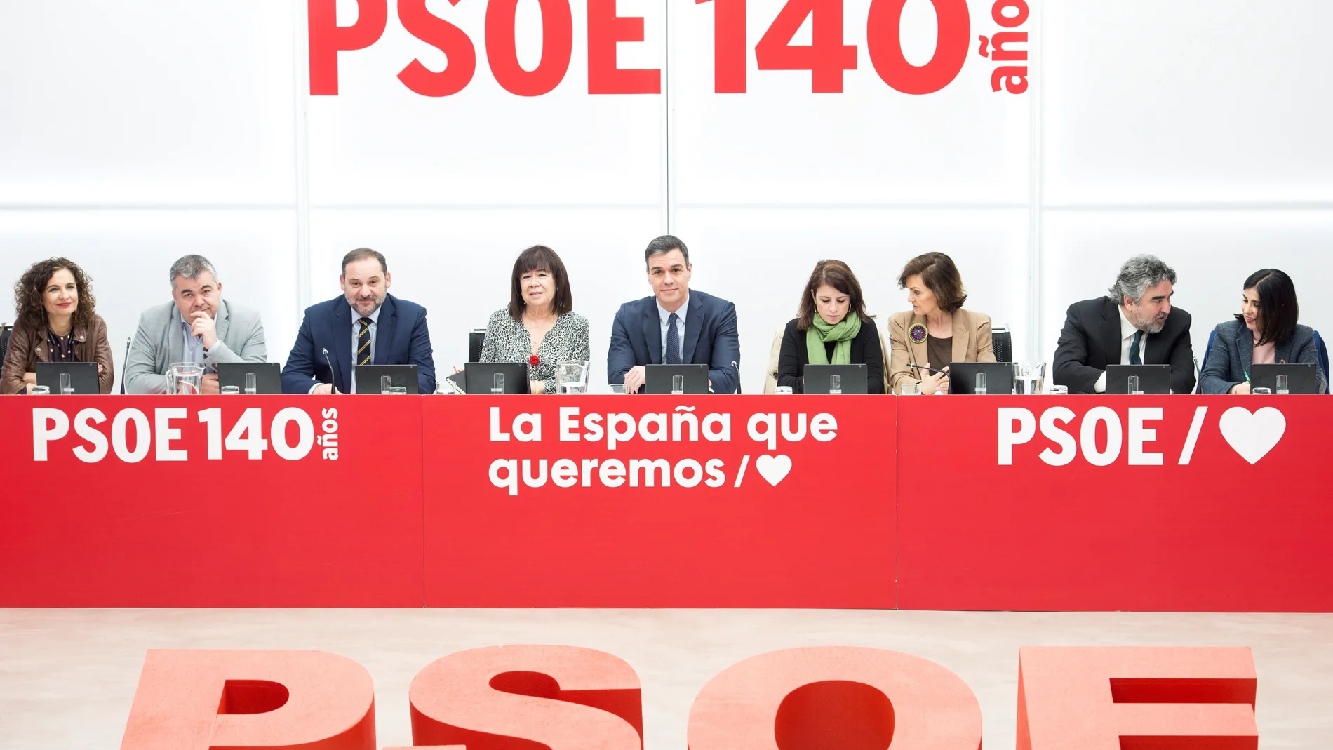 Comisión ejecutiva del PSOE