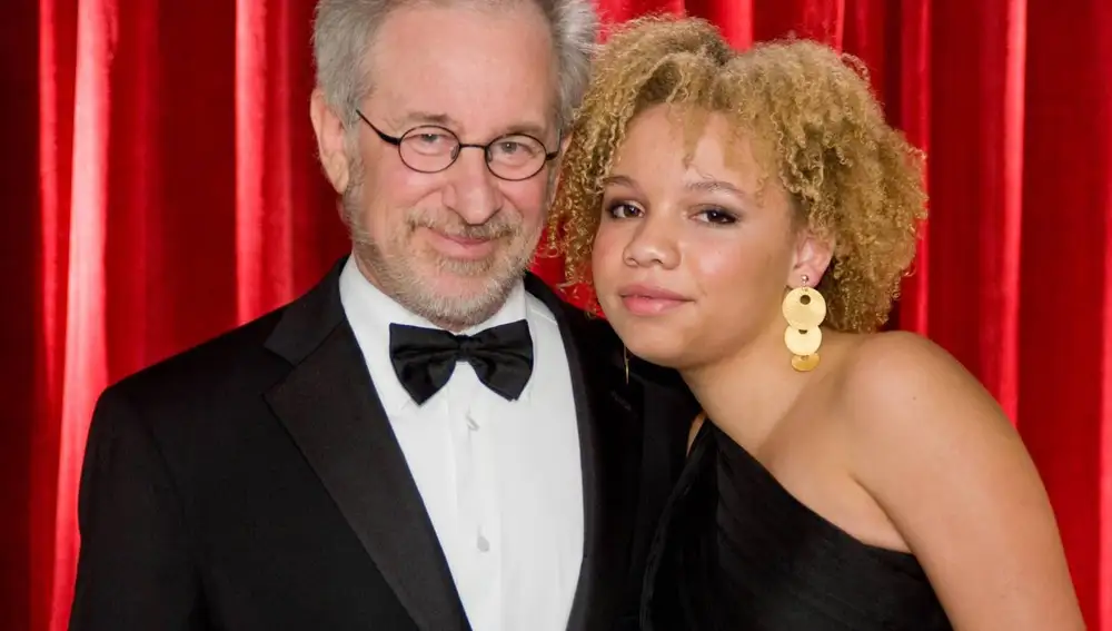 Steven Spielberg y su hija Mikaela