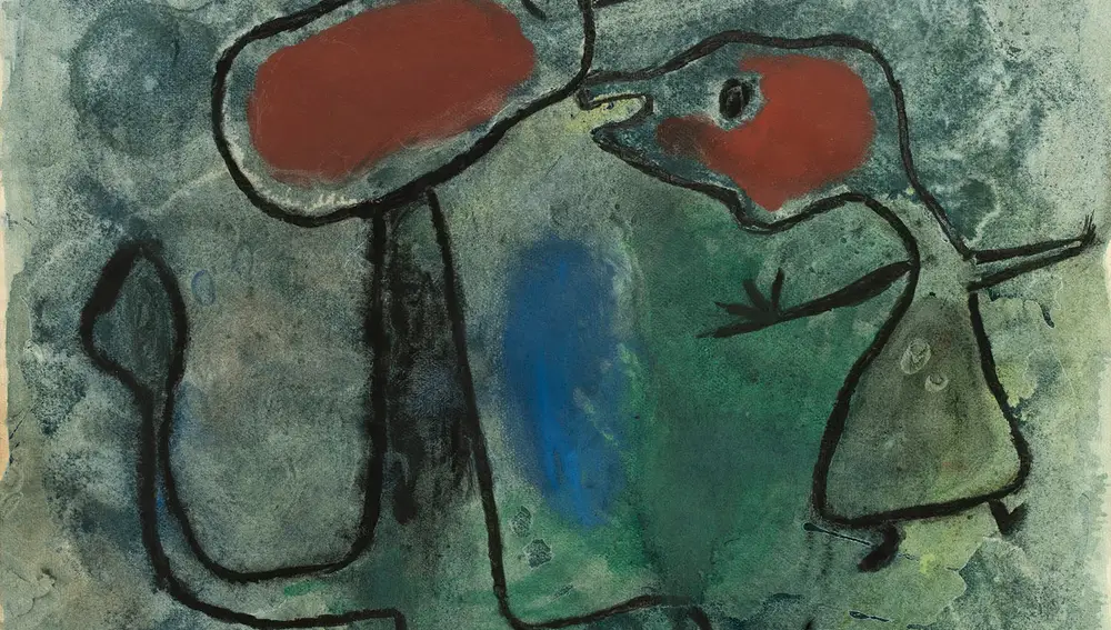 Deux Personnages. Joan Miró