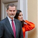 Los reyes Felipe VI y Letizia, continúan con todos los actos oficiales programados. EFE/Chema Moya