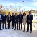 Presidentes de las Autoridades Portuarias andaluzas y la gerente de Suncruise Andalucía