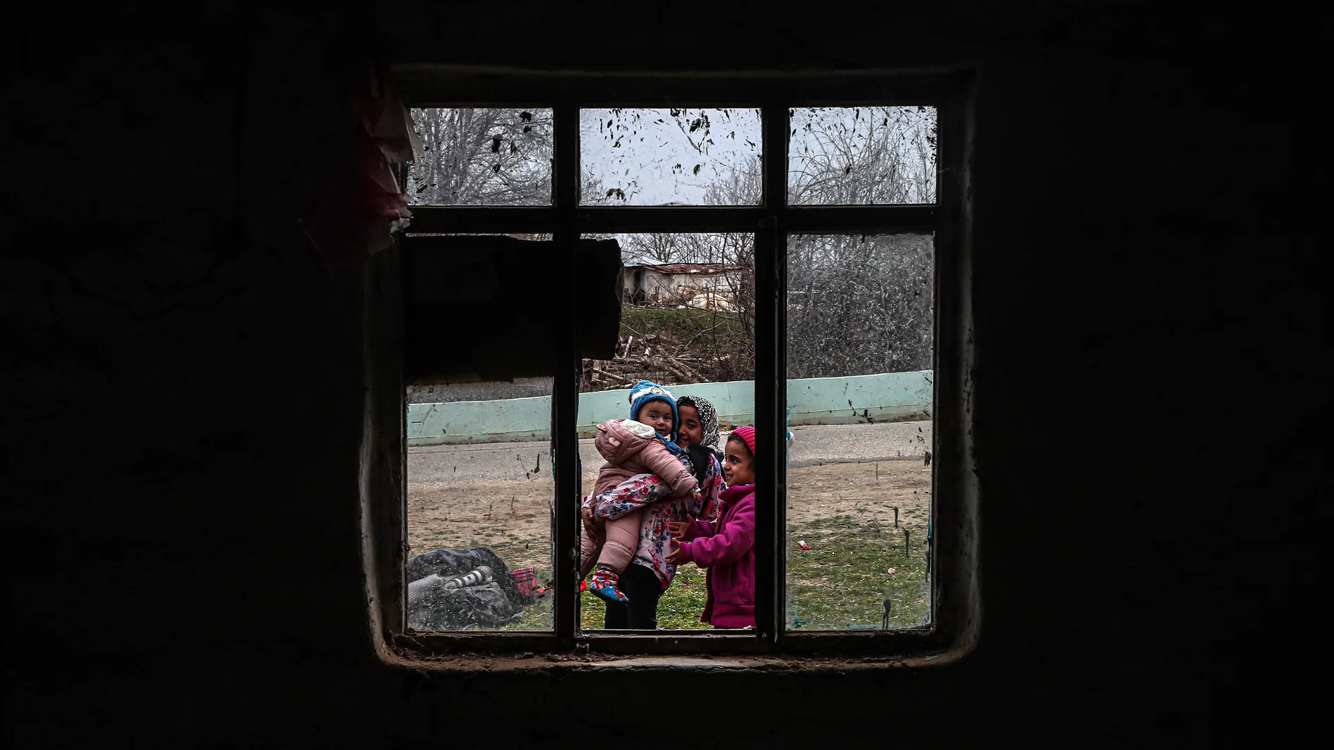 Refugiados y emigrantes en la frontera turcogriega