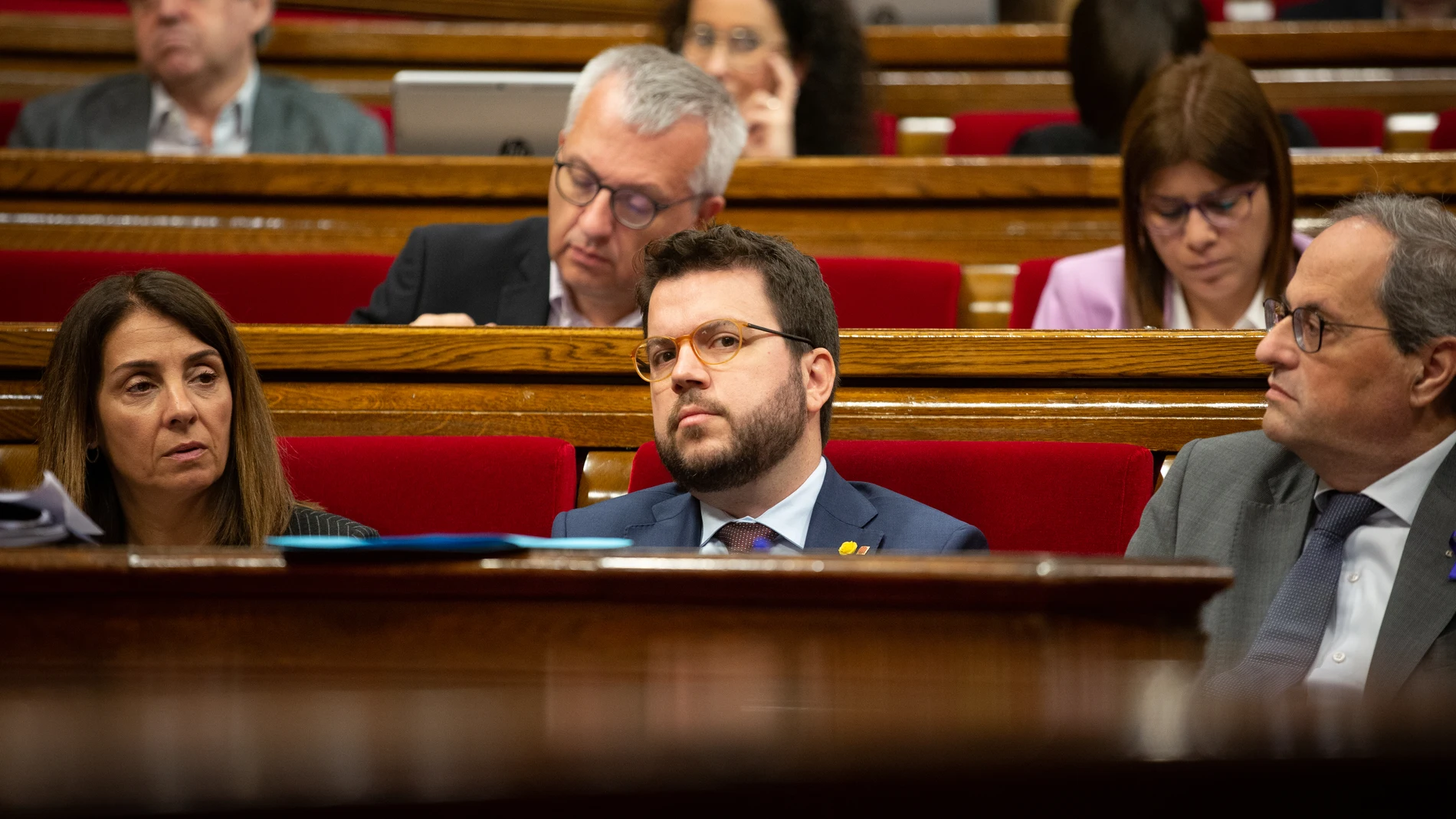 Pleno en el Parlament de Cataluña donde se aprobará su Presupuesto