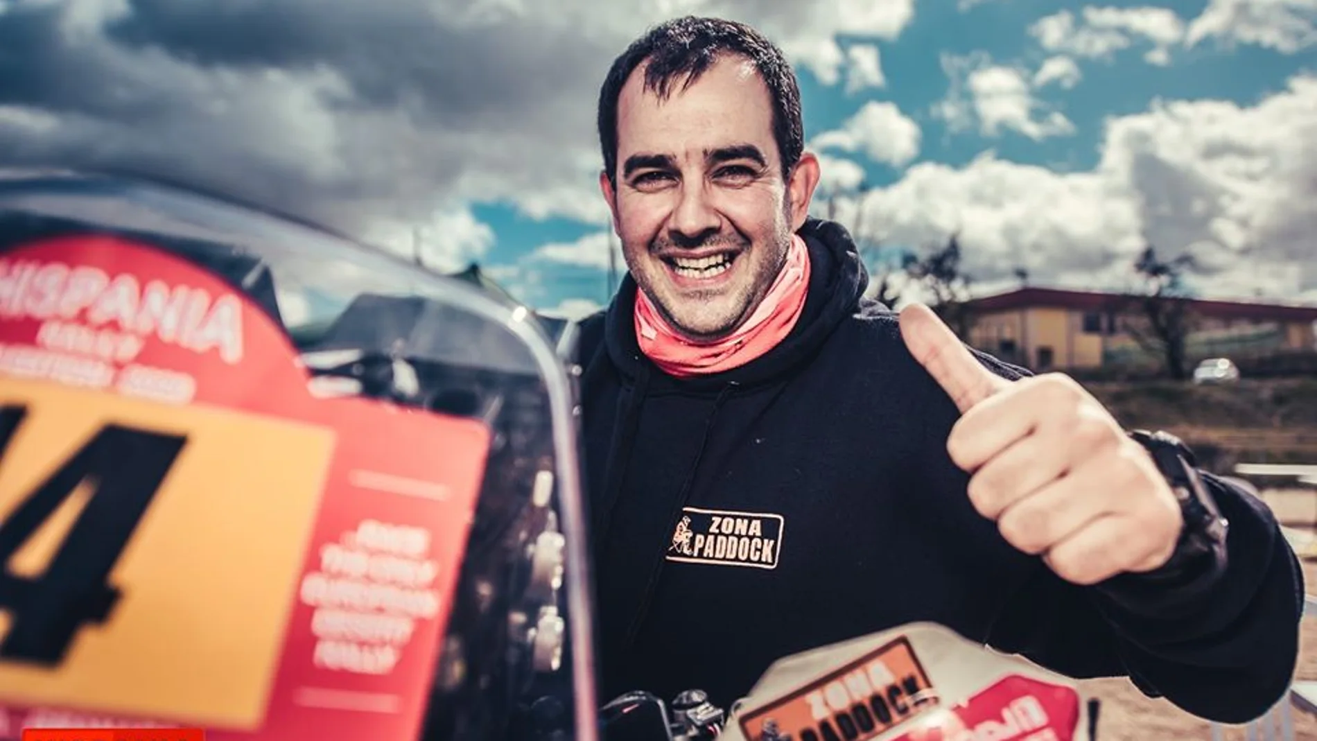 Alberto Martínez, piloto del Hispania Rally