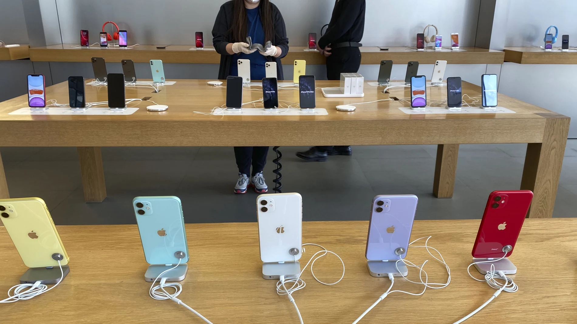 Una tienda de Apple en Pekín