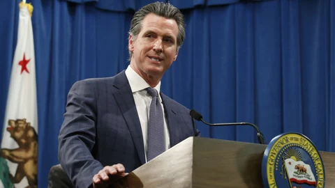 Gavin Newsom es uno de los posibles candidatos para sustituir a Biden