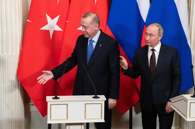 Putin y Erdogan pactan un débil alto el fuego en Idlib