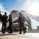 La Policía "tomó" el Palau de Les Arts