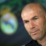 Zinedine Zidane, en su etapa como entrenador del Real Madrid.