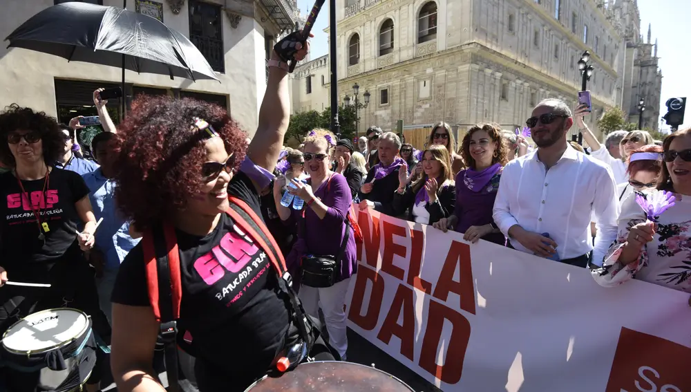 8M manifestación en Sevilla