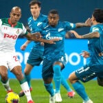 Joao Mario con el Lokomotiv de Moscú.
