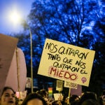 Manifestación del 8M (Día Internacional de la Mujer) en Madrid en 2020