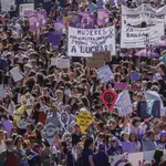 Manifestación por el Día Internacional de la Mujer, 8-M. En Sevilla, (Andalucía, España), a 08 de marzo de 2020.MANIFESTACIÓN POR EL DÍA INTERNACIONAL DE LA MUJER;8-M;EN SEVILLA.María José López / Europa Press08/03/2020