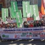 Trabajadores de la concertada protestan en Sevilla por los incumplimientos de la Junta