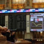 Paneles de la Bolsa de Madrid