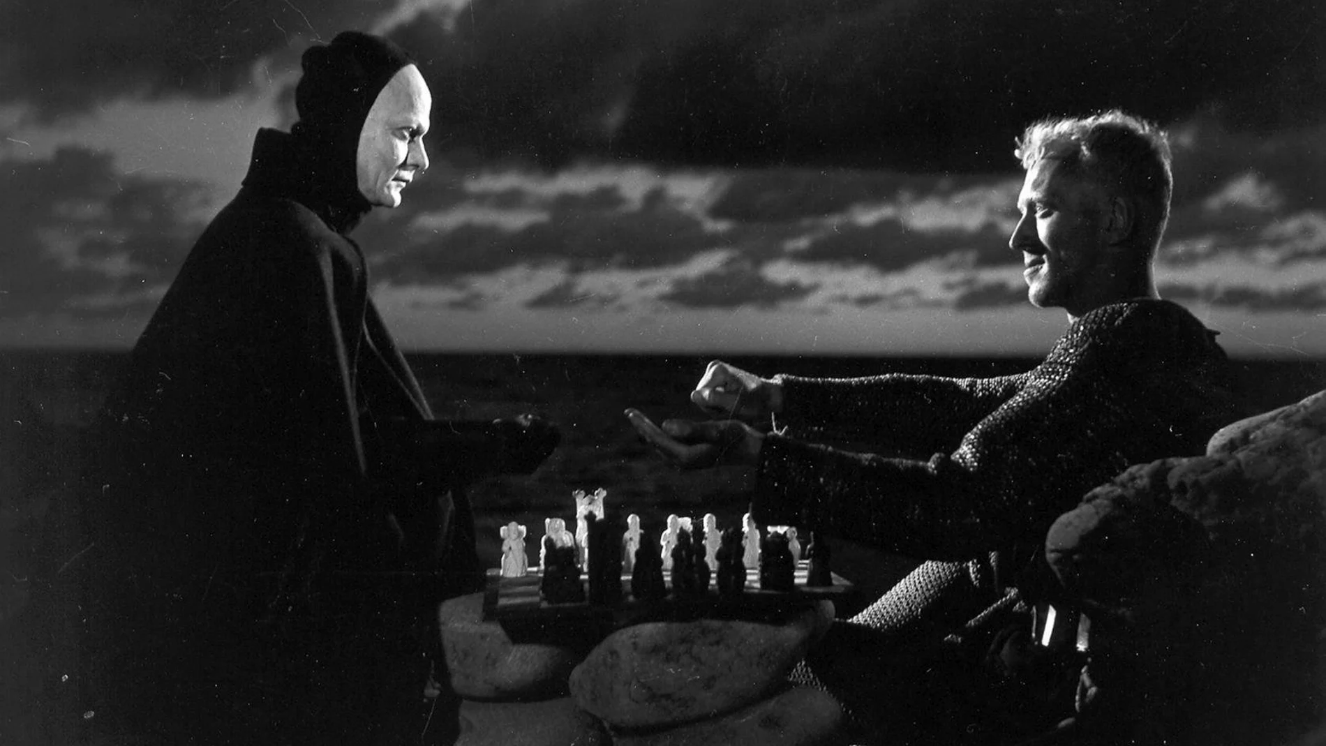 El actor jugó al ajedrez con la muerte en «El séptimo sello», de Ingmar Bergman