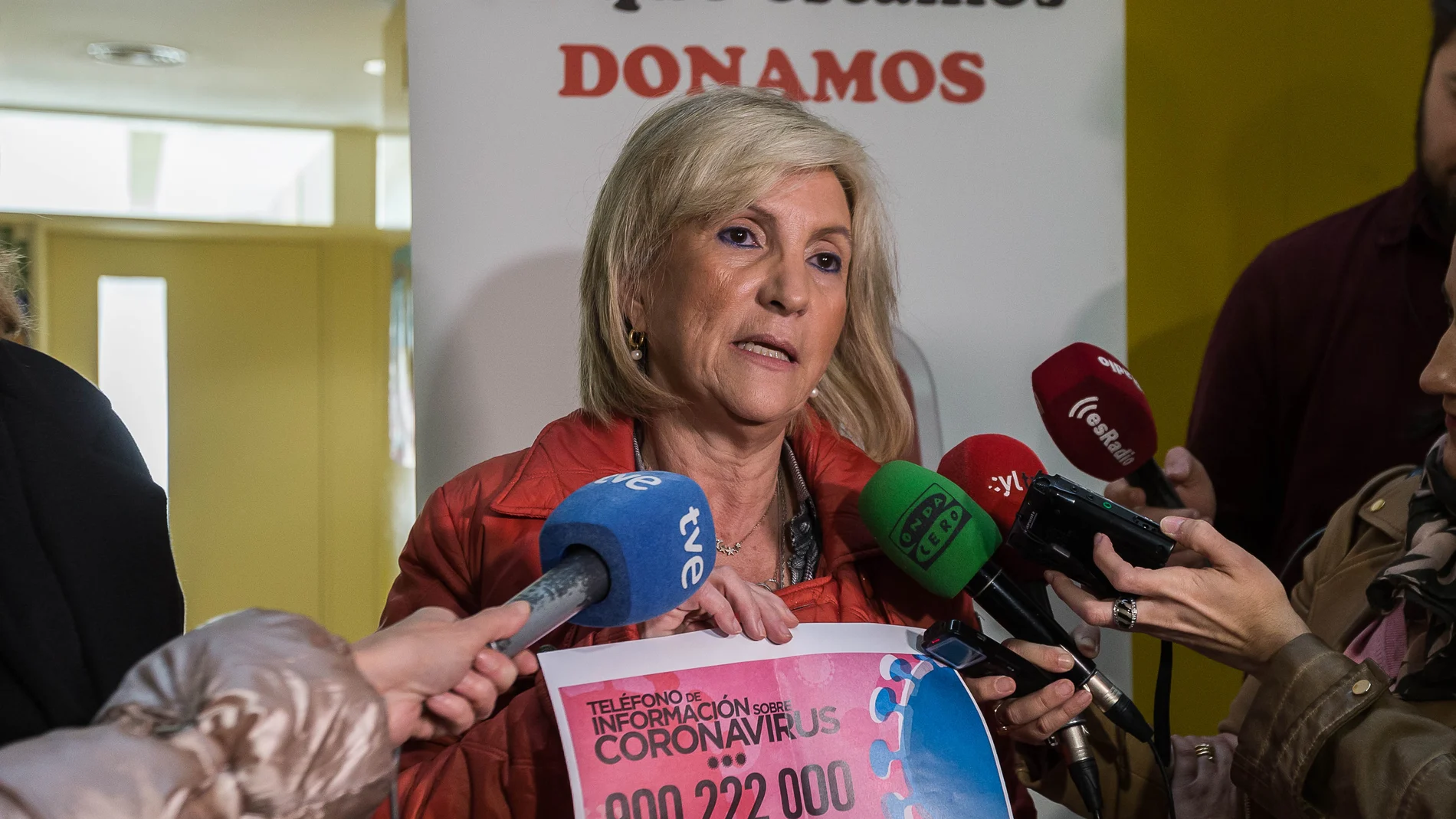 La consejera de Sanidad, Verónica Casado
