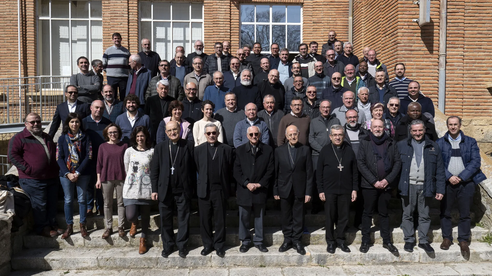 Encuentro de obispos, vicarios y arciprestes de Castilla y León en Villagarcía de Campos