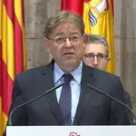 El presidente de la Generalitat Valenciana, Ximo Puig, ha pedido a los ciudadanos, especialmente de Madrid, que cumplan las indicaciones de las autoridades sanitarias y no se desplacen