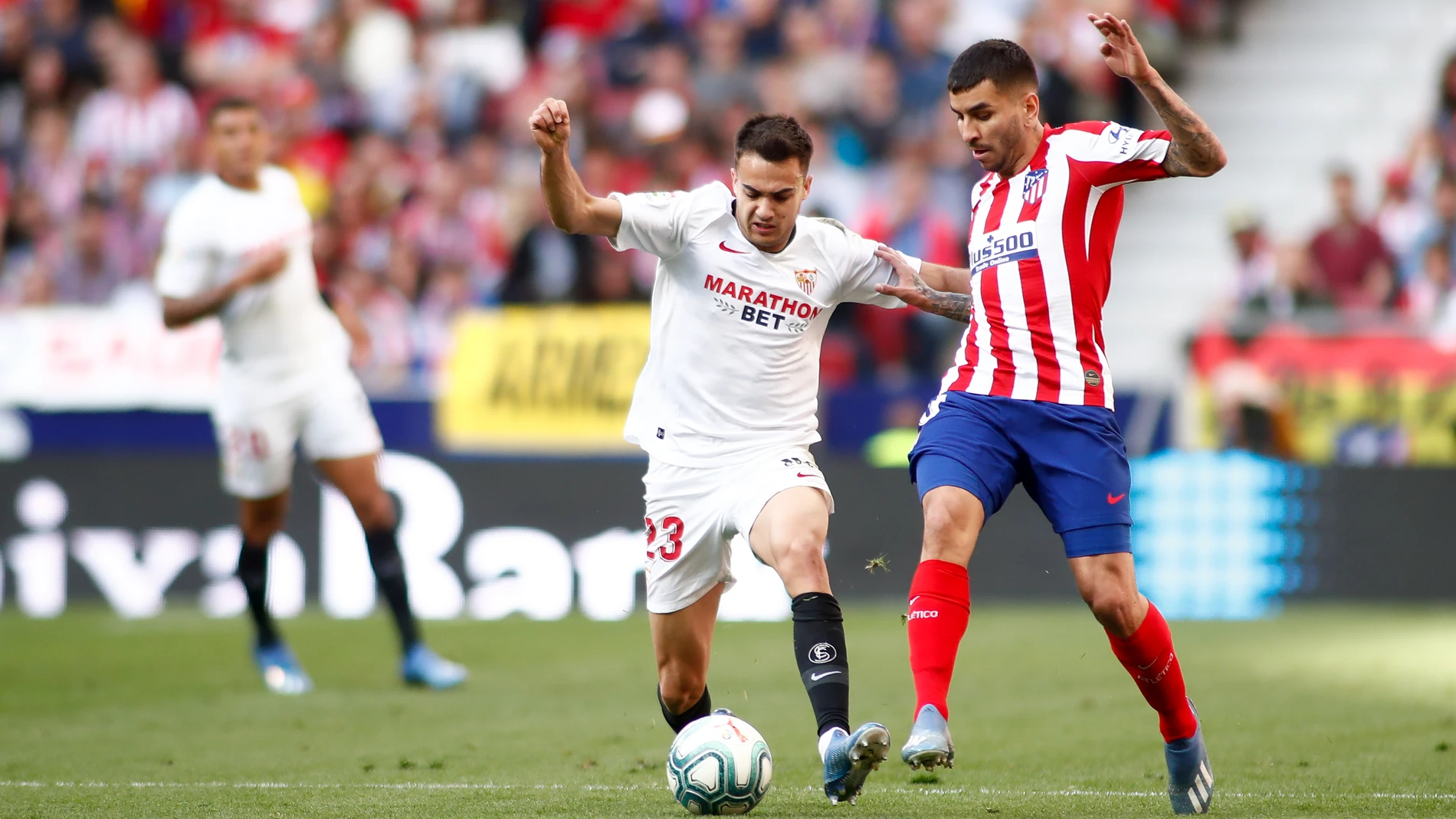 Soccer: La Liga - At Madrid v Sevilla