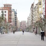Las calles de Miranda de Ebro se vacían