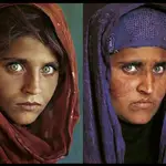 La niña afgana fue fotografiada por Steve McCurry en un campo de refugiados de Nasir Bagh, en Pakistán, a mediados de la década de los 80.