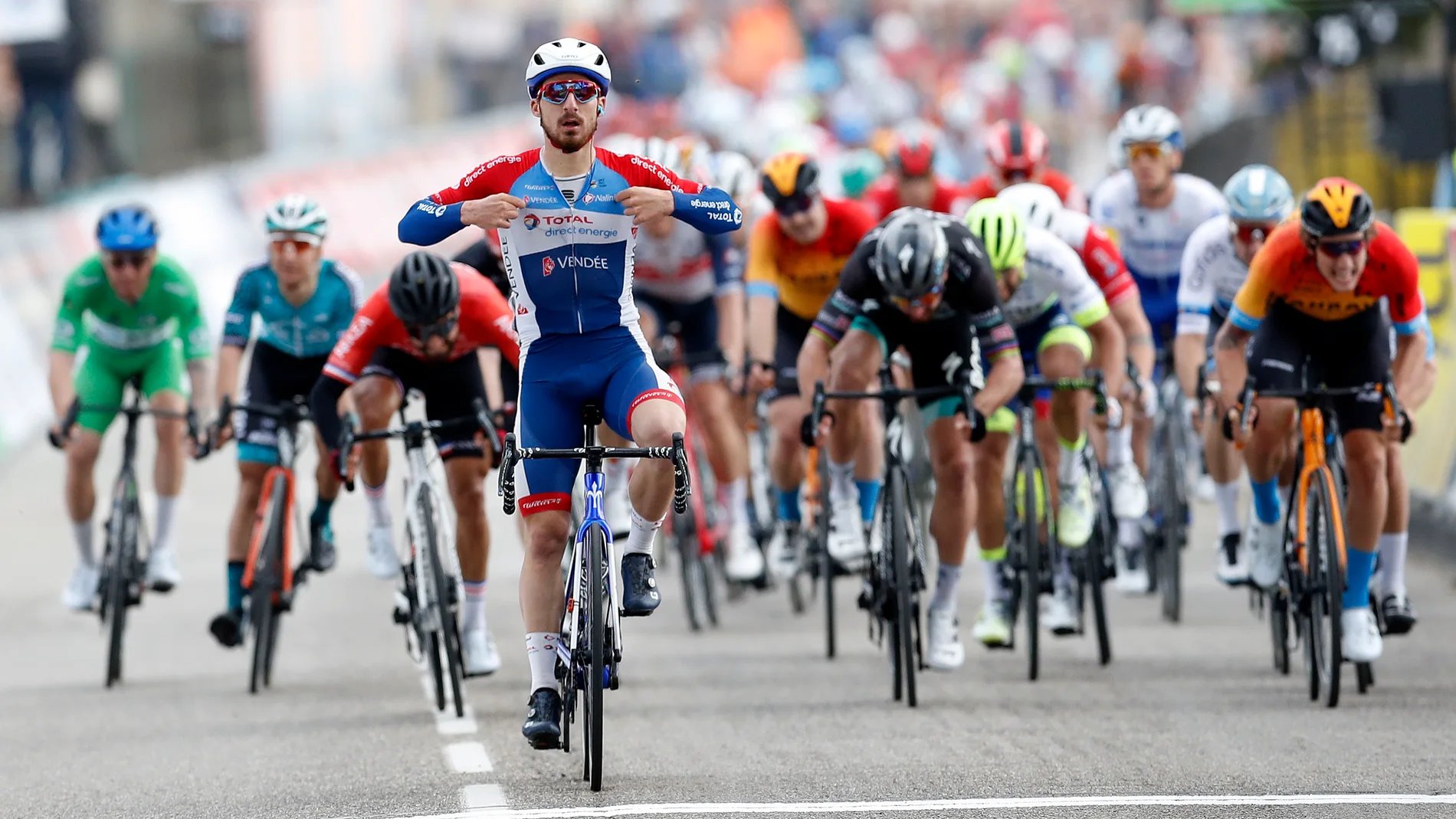 Cycling Paris-Nice - fifth stage