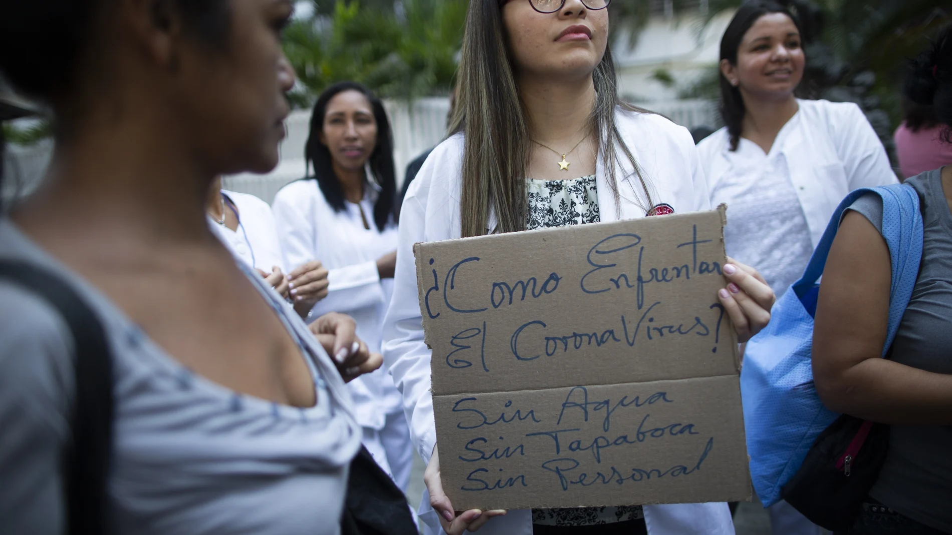 Una doctora se queja del sistema sanitario de Venezuela