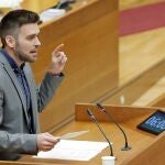 El portavoz de Compromís en Les Corts, Fran Ferri