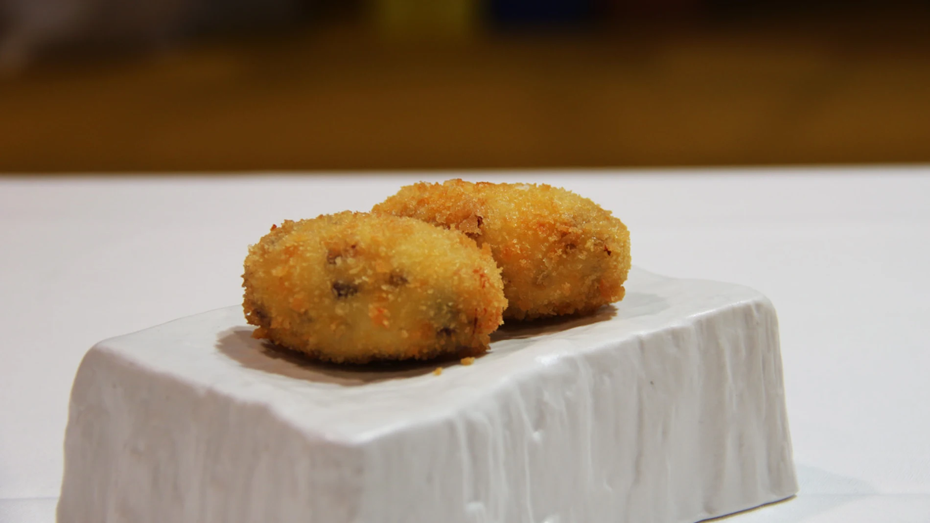 La croqueta que hace Iván Cerdeño es la mejor de España y se puede probar en Florida Retiro y en el Cigarral del Ángel (Toledo)