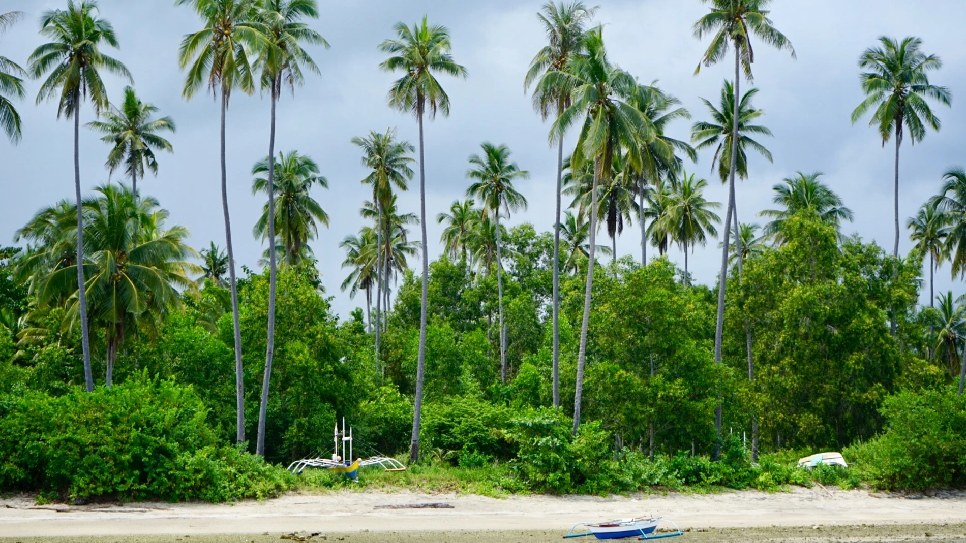 Playa paradisiaca en Filipinas.