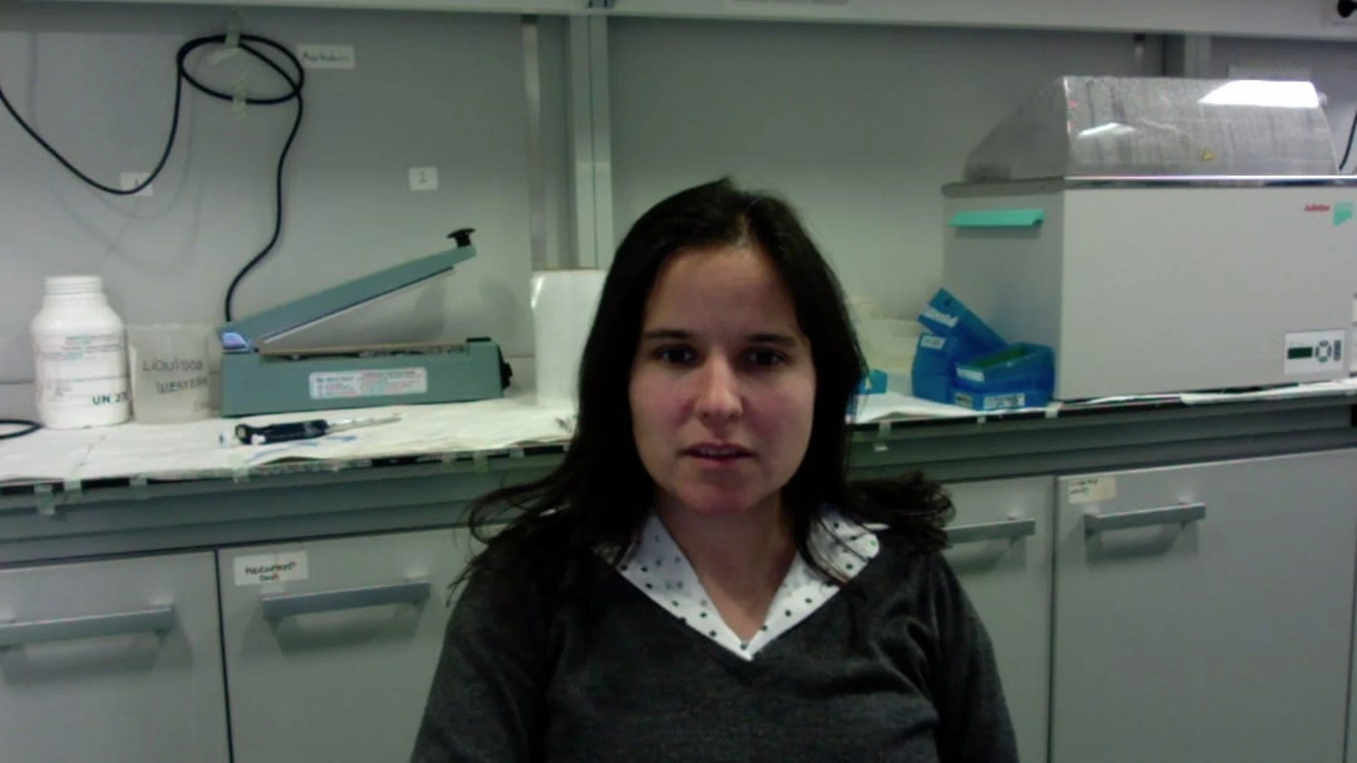 Marta López de Diego, investigadora en el Centro Nacional de Biotecnología del CSIC