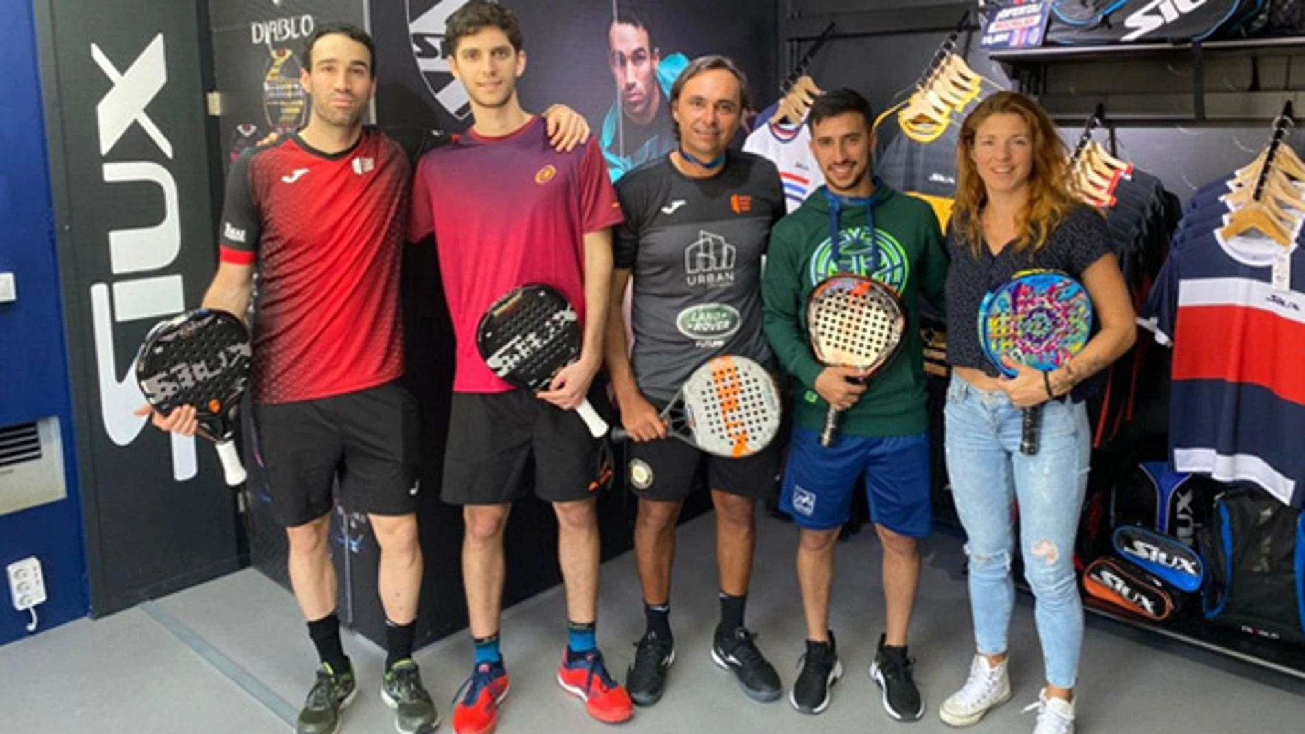 Jugadores del Team Siux