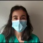 Cristina Marín, cirujana en el Hospital de La Princesa ha lanzado una iniciativa para los enfermos aislados