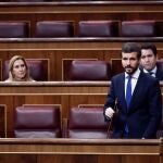 Pablo Casado, hoy, en el Congreso de los Diputados