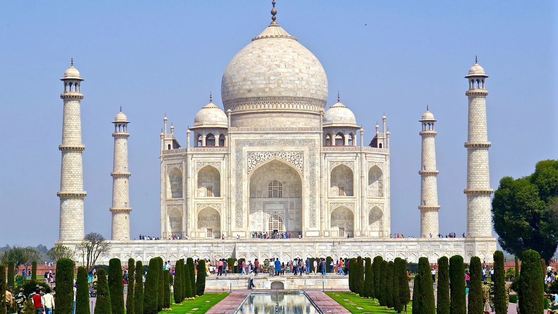 El Taj Mahal en Agra, India