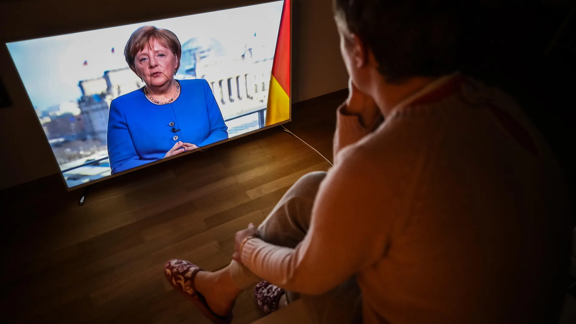 German Chancellor Merkel address to the nation on coronavirus