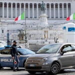 Patrulla policial en Roma/EFE