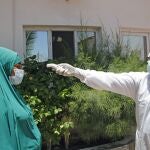 Los kits contra el coronavirus en Mogadiscio, Somalia