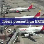 Iberia presenta un ERTE que afectará a 13.900 trabajadores