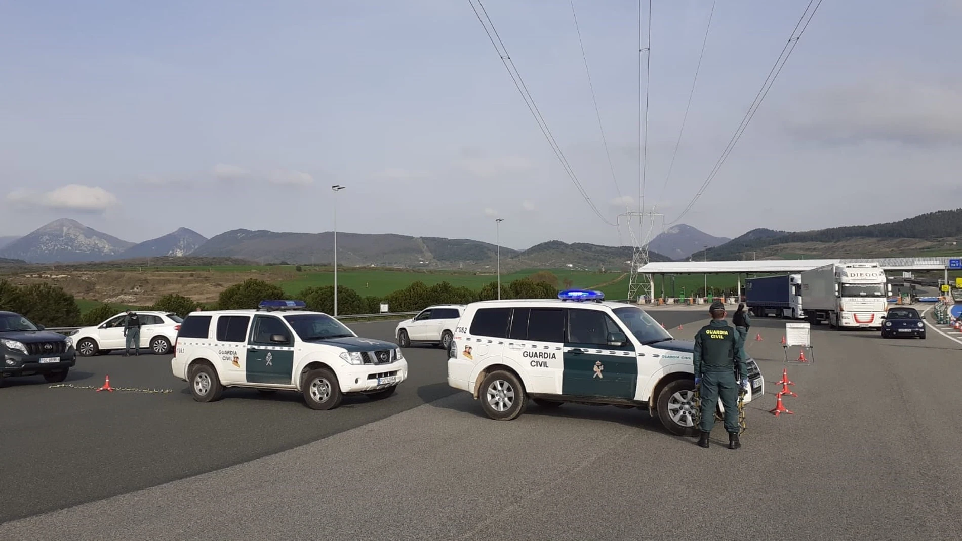 Coronavirus.- DGT y Guardia Civil de Navarra establecen controles para evitar desplazamientos a segundas residencias