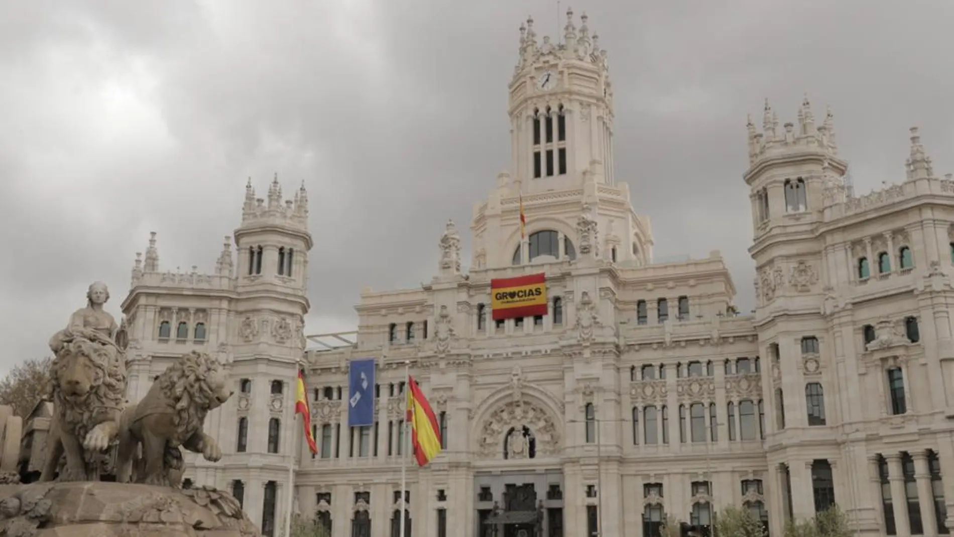 Fachada del Palacio de Cibeles