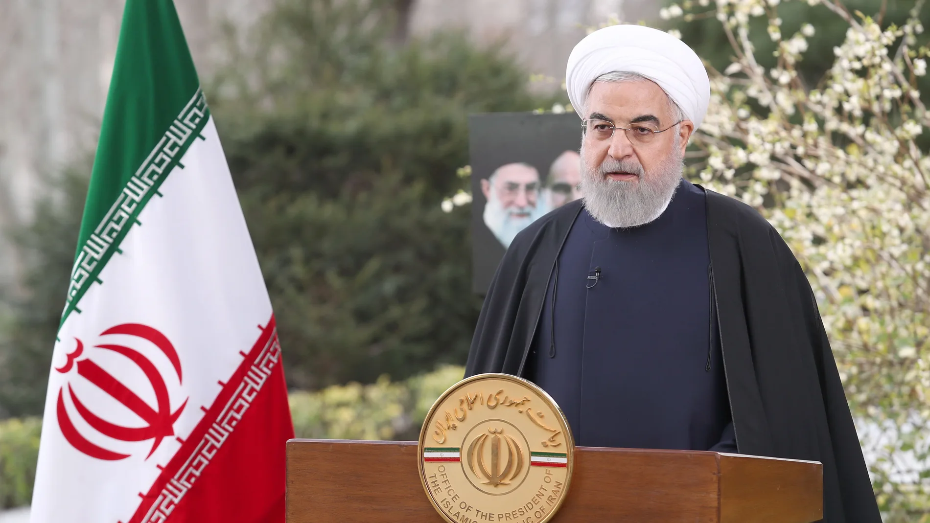 President of Iran Hassan Rouhani addresses nation for Nowruz