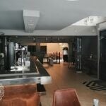 Imagen de una cafetería del distrito Centro desalojada por saltarse el estado de alarma decretado contra el coronavirus.POLICÍA MUNICIPAL DE MADRID21/03/2020