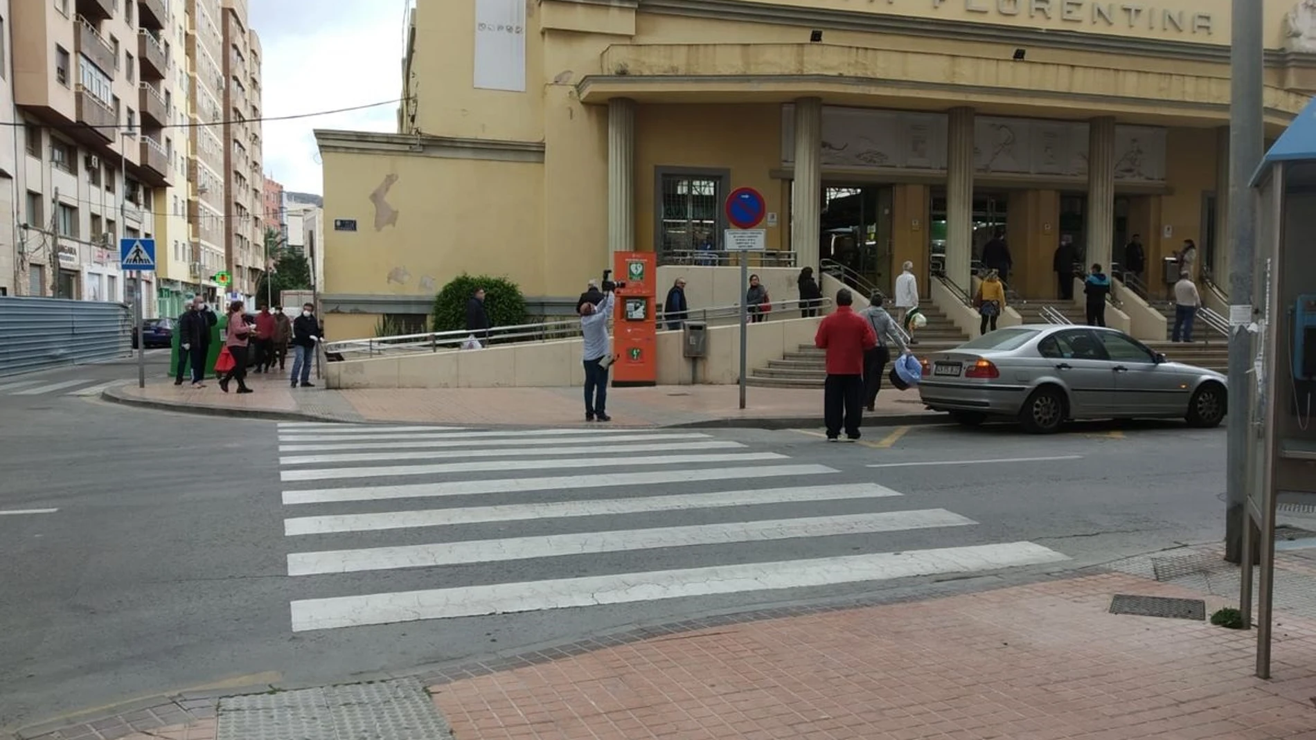 El mercado municipal de abastos de Santa Florentina