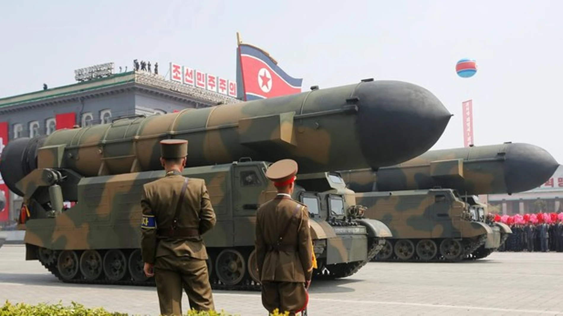 Uno de los misiles que tiene Corea del Norte