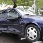Vehículo en el que circulaba el conductor detenido