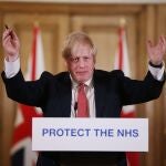 Boris Johnson ha ofrecido esta tarde una rueda de prensa en Downing Street